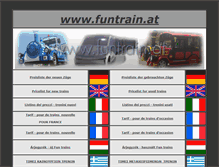 Tablet Screenshot of happytrains.net